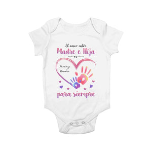 Personnalisez les T-shirts pour la nouvelle maman | Cadeau personnalisé pour les nouvelles mamans | L'amour entre mère et fille/fils pour toujours