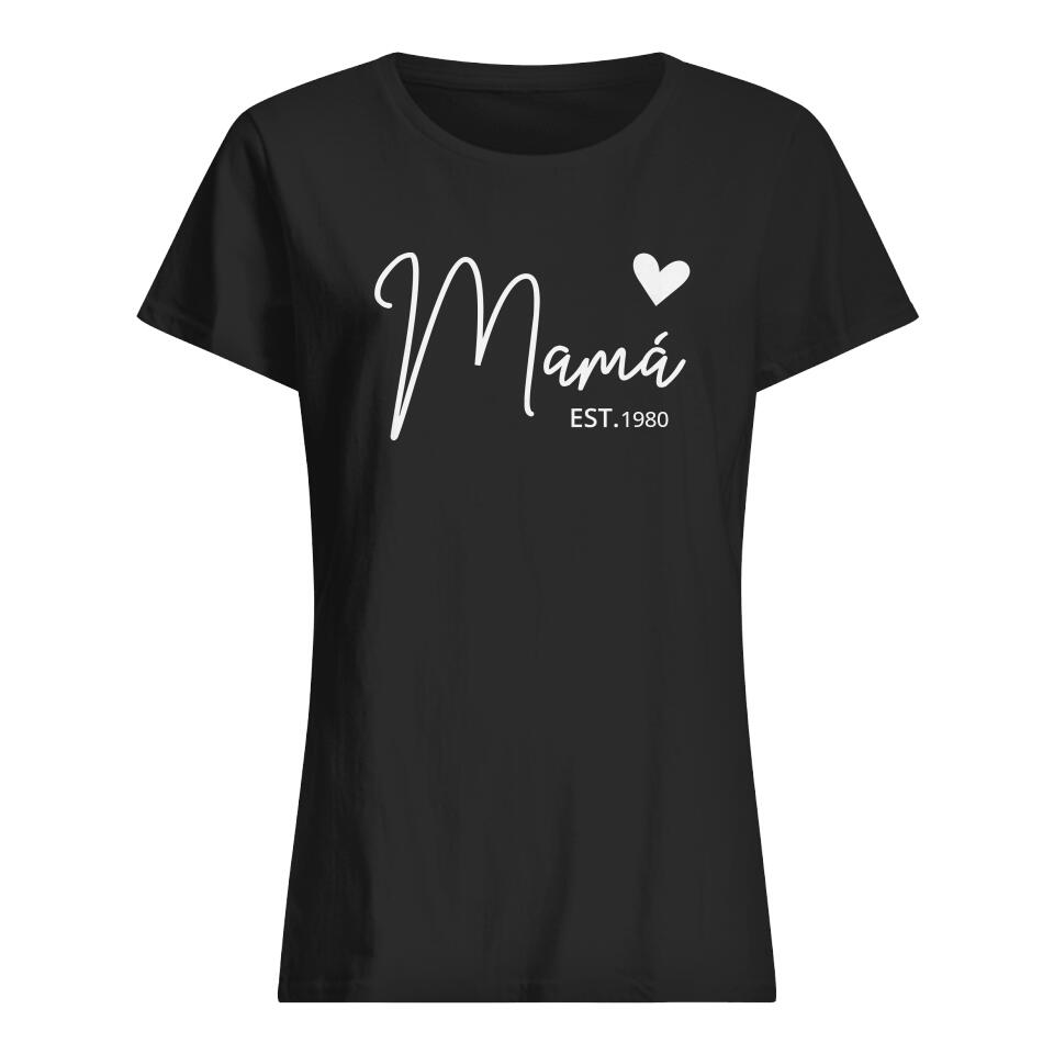 Personalizar Camisetas Para Mamá | Personalizado Regalo Para Madre | Mamá Abuela Abuelita