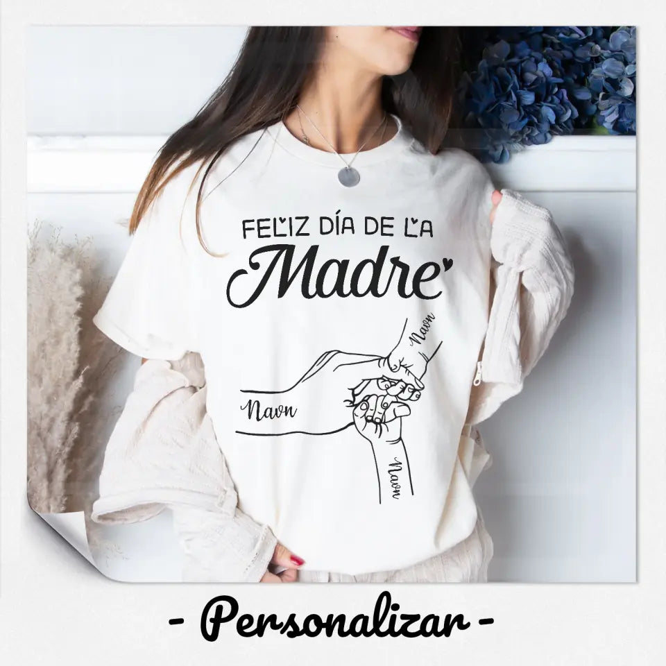 Personalizar Camisetas Para Mamá | Personalizado Regalo Para Madre | Feliz día de la madre