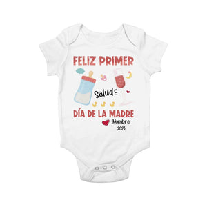 Personnalisez les T-shirts pour la nouvelle maman | Cadeau personnalisé pour les nouvelles mamans | Bonne première fête des mères Santé