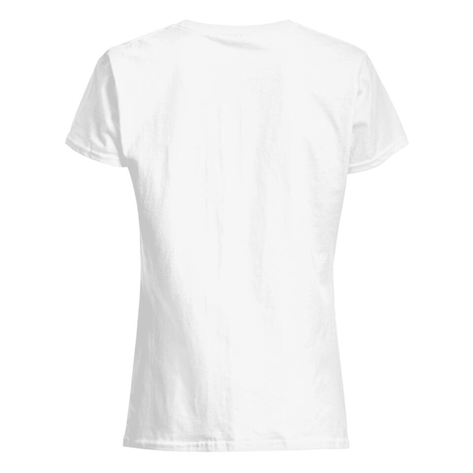 Personnalisez des T-shirts pour maman | Cadeau personnalisé pour maman | ou suis-je ta mère blanche