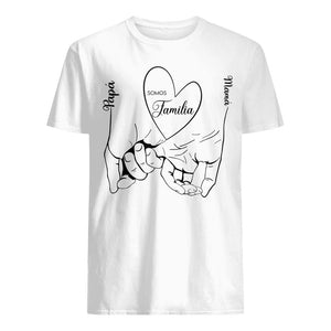 Personnalisez des T-shirts pour la famille| Cadeaux personnalisés pour la famille| Main de famille