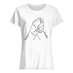 Personnalisez des T-shirts pour maman | Cadeau personnalisé pour maman | maman et bébé