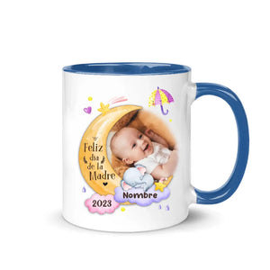 Taza Personalizada Para Mamá | Personalizado Regalo Para Madre | A mi Mami Feliz día de la madre