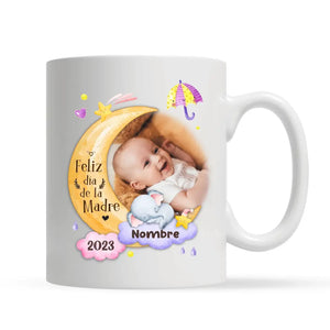 Tasse personnalisée pour maman | Cadeau personnalisé pour la mère | A ma maman, bonne fête des mères