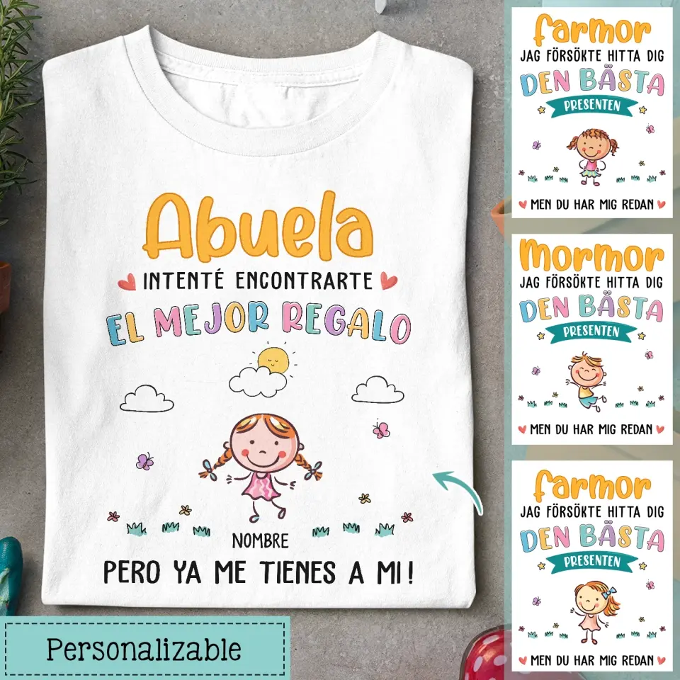Personalizar Camisetas Para Abuela Personalizado Regalos Para