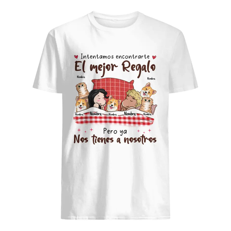 Personnalisez des T-shirts pour les amoureux des chiens | Cadeau personnalisé pour les amoureux des animaux | Nous essayons de vous trouver le meilleur cadeau
