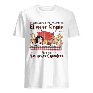 Personalizza magliette per amante dei cani | Regalo personalizzato per gli amanti degli animali | Cerchiamo di trovarti il ​​regalo migliore