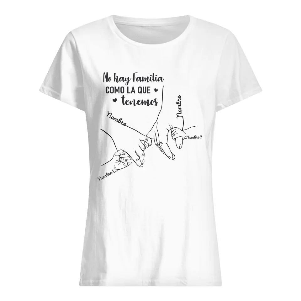 Personnalisez les T-shirts familiaux | Cadeau personnalisé pour la famille | Il n'y a pas de famille comme celle que nous avons