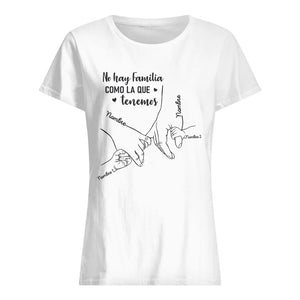 Personnalisez les T-shirts familiaux | Cadeau personnalisé pour la famille | Il n'y a pas de famille comme celle que nous avons