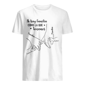 Personnalisez les T-shirts familiaux | Cadeau personnalisé pour la famille | Il n'y a pas de famille comme celle que nous avons