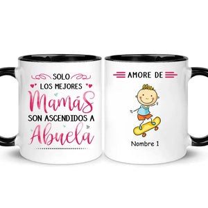 Tazza personalizzata per la nonna | Regali personalizzati per Nana | Solo le migliori mamme vengono promosse a nonna