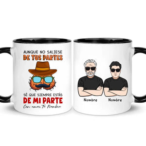 Taza Personalizada Para Bonuspapá | Personalizado Regalo Para Bonuspapá | Aunque no saliese de tus partes