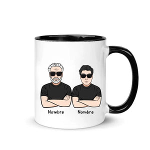 Taza Personalizada Para Bonuspapá | Personalizado Regalo Para Bonuspapá | Aunque no saliese de tus partes