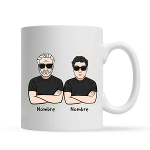 Taza Personalizada Para Bonuspapá | Personalizado Regalo Para Bonuspapá | Aunque no saliese de tus partes