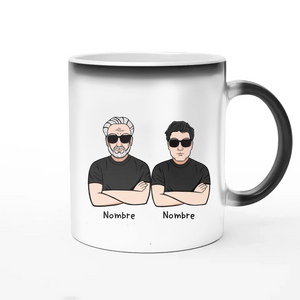 Taza Personalizada Para Bonuspapá | Personalizado Regalo Para Bonuspapá | Aunque no saliese de tus partes