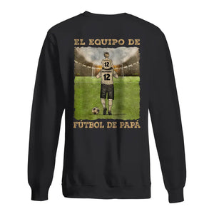 Personalizar Camisetas Para Papá | Personalizado Regalos Para Padre | El Equipo De Fútbol De Papa