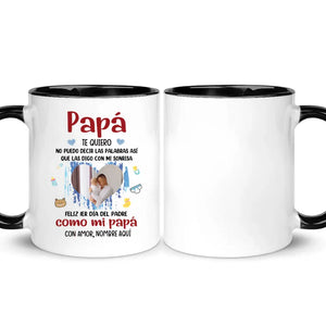 Taza Personalizada Para Papá | Personalizado Regalo Para Padre | Feliz 1er Día Del Padre como mi papá