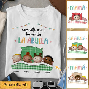 Personalizar Camisetas Para Mamá | Personalizado Regalos Para Madre | Camiseta Para Dormir De Mamá