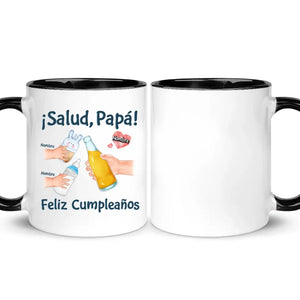 Taza Personalizada Para Papá | Regalo De Cumpleaños Para Padre | Feliz Cumpleaños