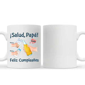 Taza Personalizada Para Papá | Regalo De Cumpleaños Para Padre | Feliz Cumpleaños