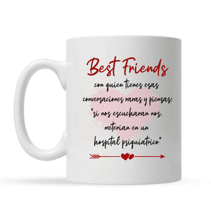 Taza Personalizada Para Mejor amiga | Personalizado Regalo Para Amiga | Best Friends