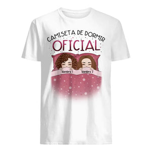 Personnalisez des T-shirts pour vos amis | Cadeau secret personnalisé du Père Noël | Chemise de nuit officielle