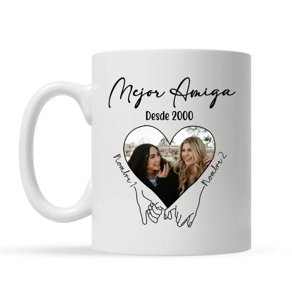 Taza Personalizada Para Mejor amiga | Personalizado Regalo Para Amiga | Mejor Amiga desde