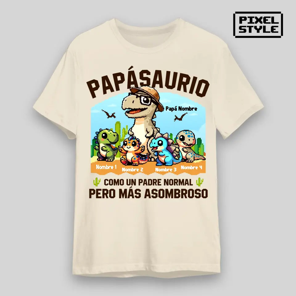 Personalizar Camisetas Para Padre | Personalizado Regalos Para Papá | Papásaurio