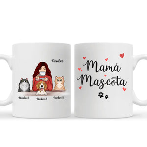 Taza Personalizada Para Mamá mascota | Personalizado Regalo para los amantes de los perros | Mamá Mascota