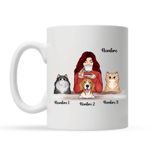 Taza Personalizada Para Mamá mascota | Personalizado Regalo para los amantes de los perros | Mamá Mascota