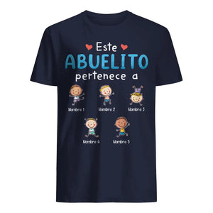 Personalizar Camisetas Para Abuelo | Personalizado Regalo Para Abuelito | Este Abuelo pertenece a