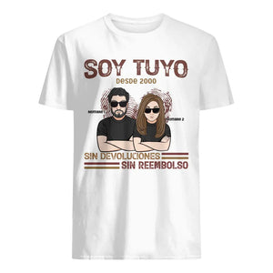 Personalizar Camisetas Para Pareja | Personalizado Regalos Para Pareja | Sin devoluciones sin reembolso