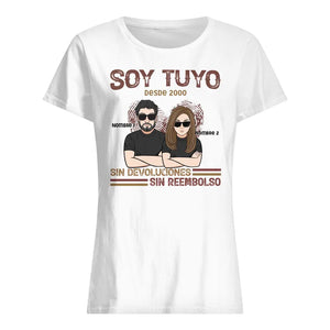 Personalizar Camisetas Para Pareja | Personalizado Regalos Para Pareja | Sin devoluciones sin reembolso