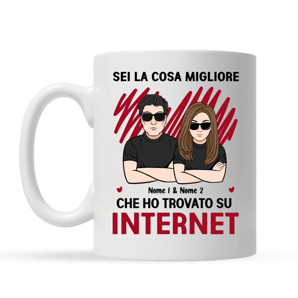 Migliore coppia - Tazza Personalizzata con foto