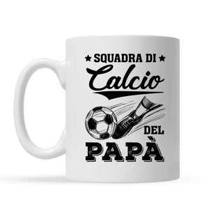 Tazza personalizzata per Papà | Squadra di calcio del papà