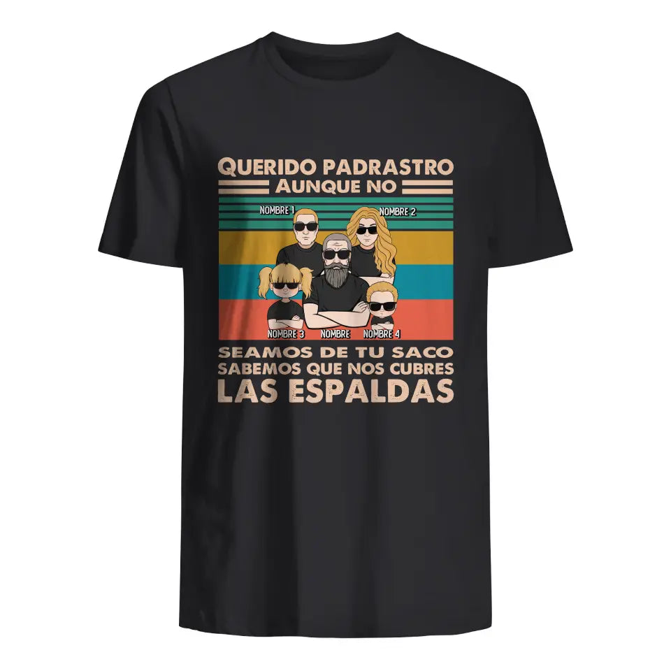 Personalizar Camisetas Para Bonus Papá | Bonus Papá sabemos que nos cubres las espaldas