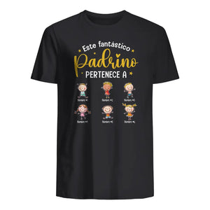 Personalizar Camisetas Para Papá | Este fantástico Padrino pertenece a