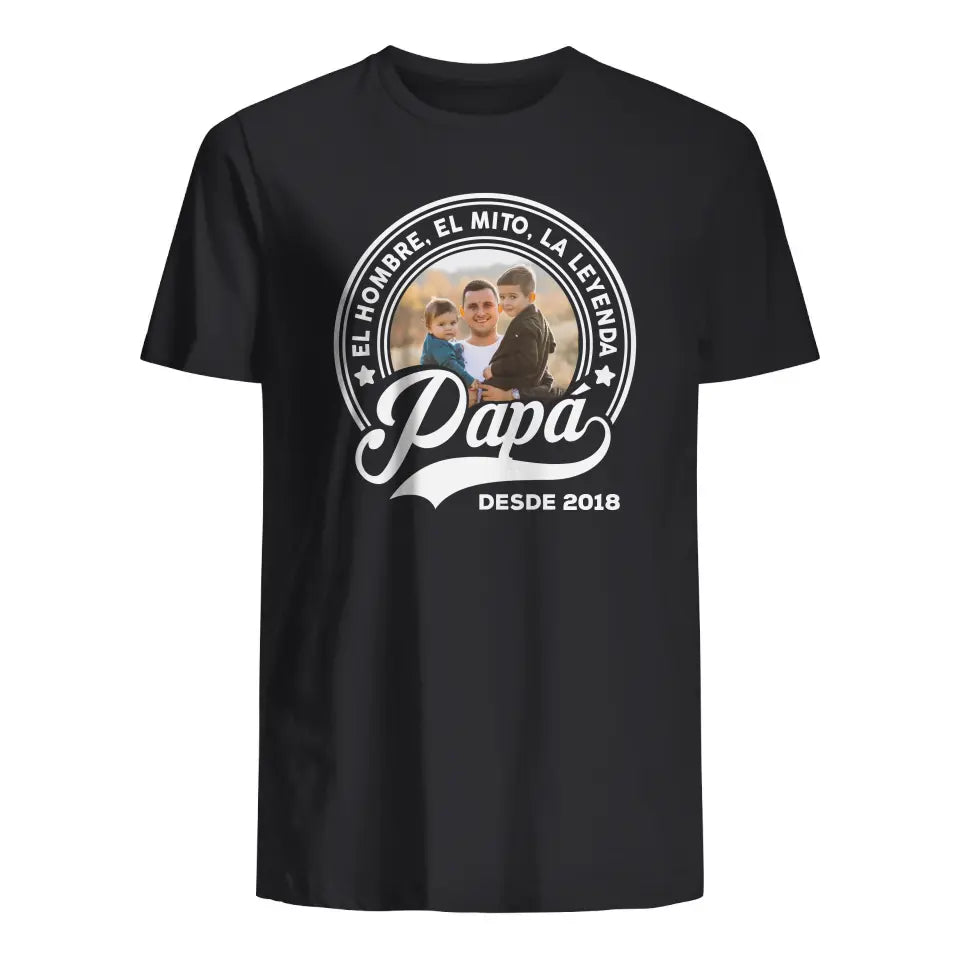 Personalizza magliette per papà | l'uomo, il mito, la leggenda