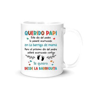 Taza Personalizada Para Papá | Querido papi feliz dia del Padre