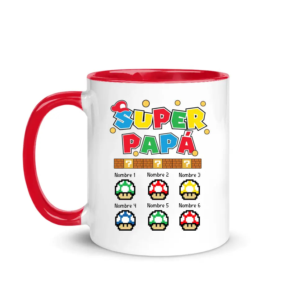 Tasse personnalisée pour papa | super-papa