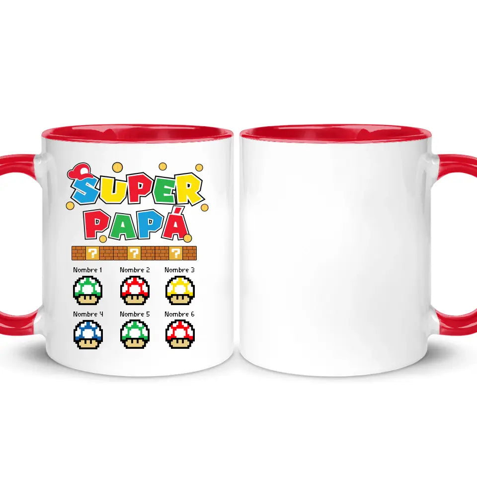 Taza Personalizada Para Papá | Super papá