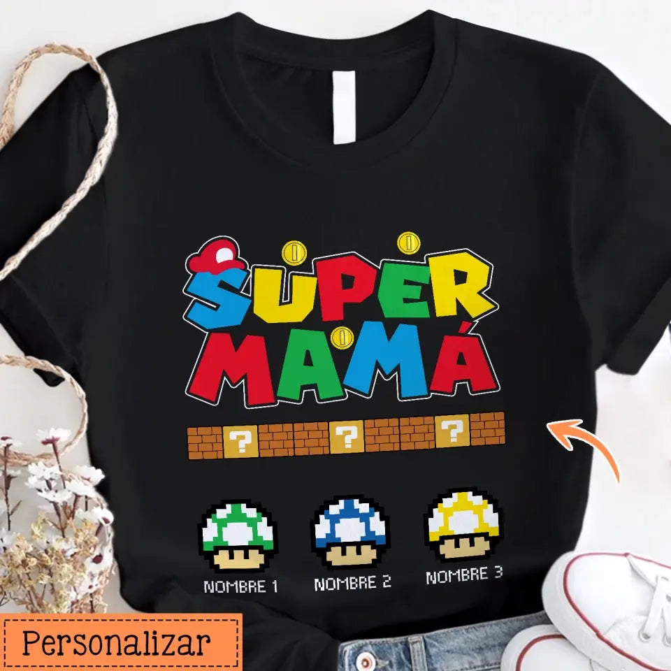 Personalizar Camisetas Para Mamá | Super Mamá