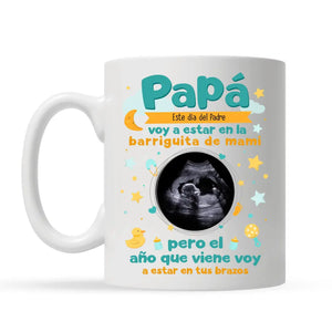 Tasse personnalisée pour papa | Cadeaux personnalisés pour papa | Papa pour la première fête des pères 