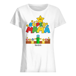 T-shirt familial assorti | Super papa super frère super soeur