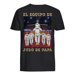 Personalizza magliette per papà | La squadra di judo di papà