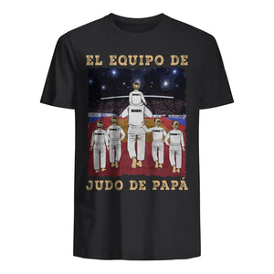 Personnalisez des T-shirts pour papa | L'équipe de judo de papa