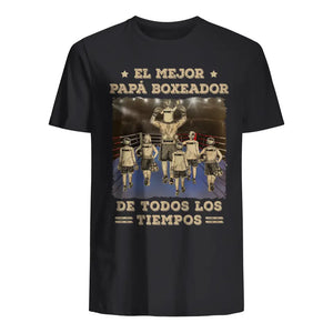 Personalizar Camisetas Para Papá | El mejor papá boxeador de todos los tiempos