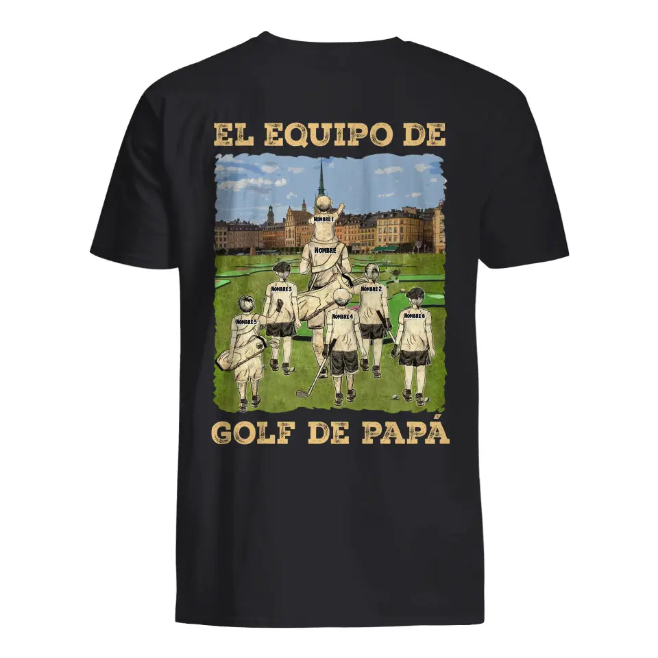 Personalizar Camisetas Para Papá | El equipo de golf de papá