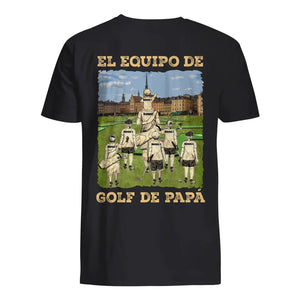 Personalizza magliette per papà | La squadra di golf di papà